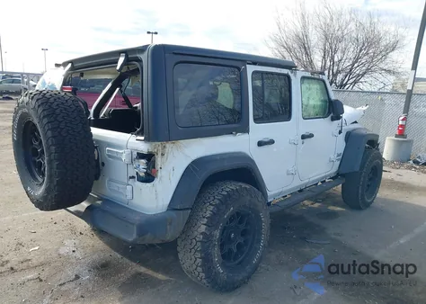 2019 Jeep Wrangler Unlimited Sport S 4X4 z USA, uszkodzony, nr VIN 1C4HJXDN2KW634568